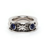 Starburst Sapphire Band