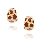 Roberto Coin Inlay Diamond Earrings