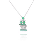 Cairn Stacked Pendant