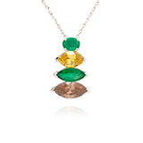 Four Peaks Stacked Pendant