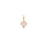 Trisolina Rose Quartz Pendant