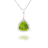 Estate Trillian Peridot Pendant