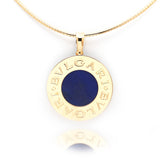Estate Bulgari Disk Pendant