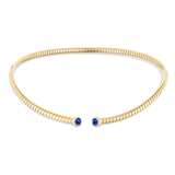 Trisolina Cabochon Sapphire Collar