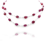 Ruby and Diamond Necklace