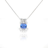 Sapphire Falls Pendant