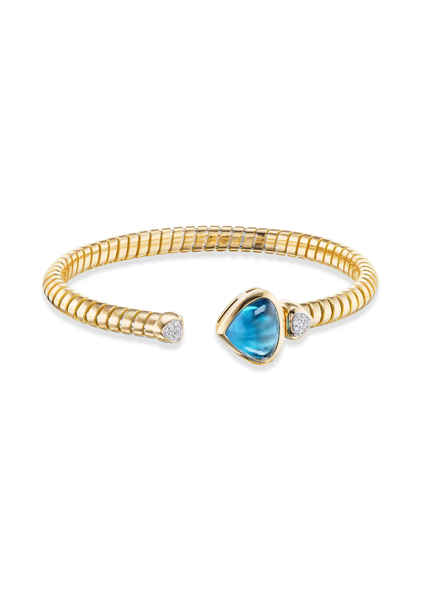 Trisolina Blue Topaz Bracelet