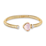 Trisolina Rose Quartz Bracelet