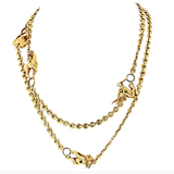 Estate Cartier Animal Station Necklace
