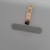 14K Yellow Gold XO charm/Penda