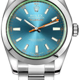 Rolex Milgauss Blue Green