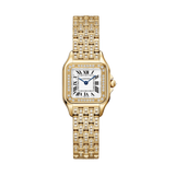 Panthere Small Quartz 18kt Yellow Gold with Diamond Bezel
