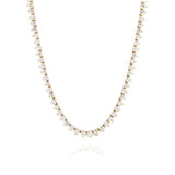 19.50 Carat Diamond Tennis Necklace