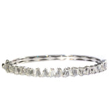 Cairn Diamond Baguette Bangle