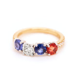 Sapphire Cairn Ring