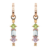 Pastel Geometric Earring Charm