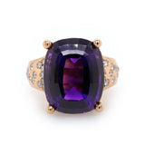 Sea Foam Amethyst Ring