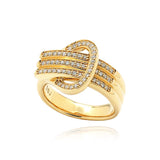 Three Row Loop Ring