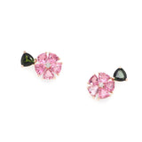 Flower Tourmaline Earrings