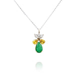 Emerald Bloom Pendant