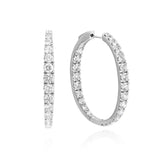 Diamond In and Out Oval