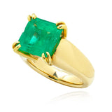 6.81ct Columbian Emerald Ring