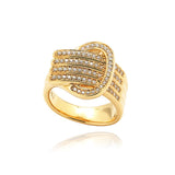 Four Row Loop Ring