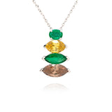 Four Peaks Stacked Pendant