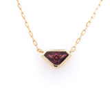 Spinel Shield Necklace