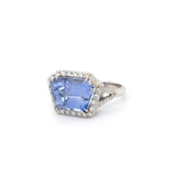 Violet Blue Sapphire Ring