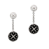 Medium Black Onyx Signature Earrings