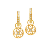 SIGNATURE SMALL EARRING CHARMS White Gold