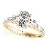 Three Stone Engagement Ring