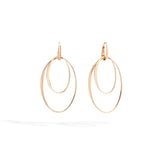 Double Drop Hoop Earrings