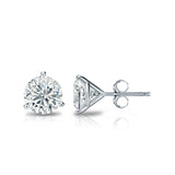 1 CARAT TOTAL STUDS H SI2 GIA CERTIFIED EXCELLENT CUT GRADE