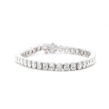 12.19 Carat Oval Tennis Bracelet