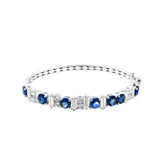 Sapphire Path Bangle