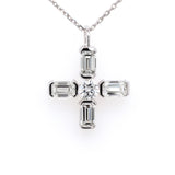 Diamond Cairn Cross Pendant