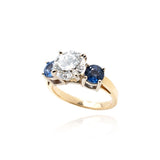 Three Prong Prism Ring