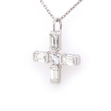 Diamond Cairn Cross Pendant