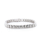 13.80 Carat Diamond Tennis Bracelet