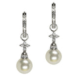 OSJ 18K white gold and diamond